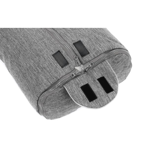 fillikid Winterfußsack Pamir für Babyschale Echtfell Hellgrau Melange Sonderangebote