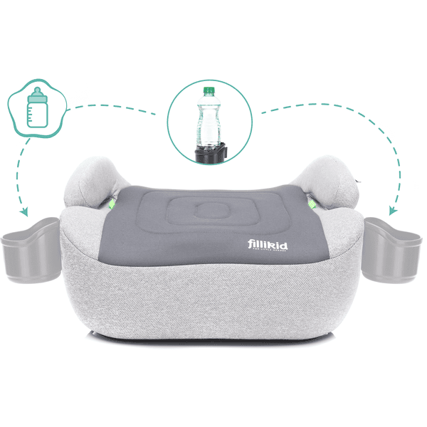 fillikid Sitzerhöhung Isofix i-Size Grau Bis zu 55% Rabatt
