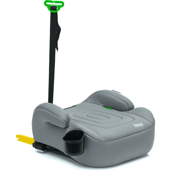 fillikid Sitzerhöhung Flip Deluxe mit verlängerbarer Isofix i-size grau Fabrikladen