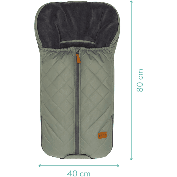 fillikid Winterfußsack für Kindersitze und Babyschale Nevado Salbei Schlussverkauf