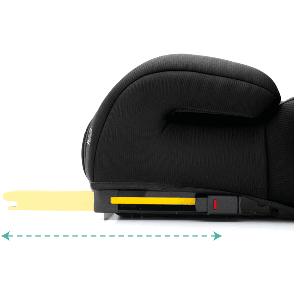fillikid Sitzerhöhung Flip Deluxe Auto mit verlängerbarer Isofix i-Size schwarz Fabrik Onlineshop
