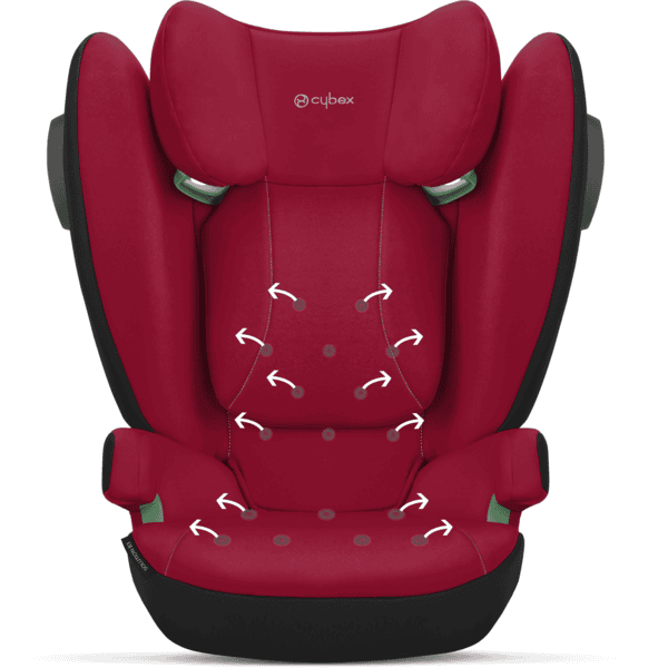 cybex Silver Kindersitz Solution B3 I-Fix Dynamic Red Versandkostenfrei