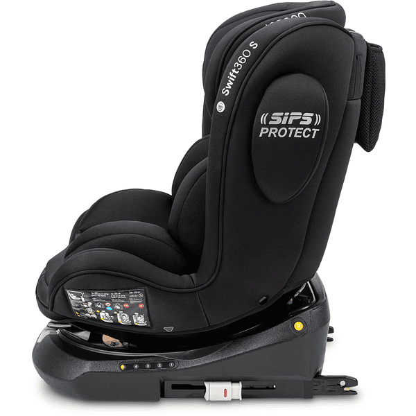 osann Autokindersitz Swift360 S iSize All Black Flash Sale