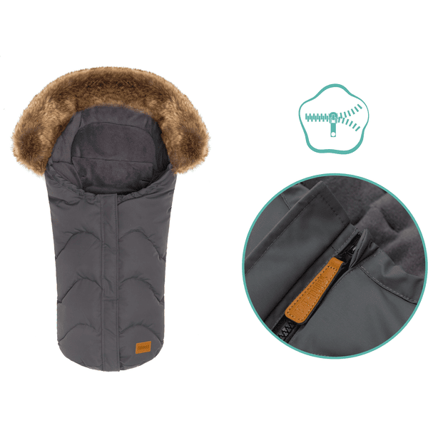 fillikid Winterfußsack Lhotse für Babyschale Grau Muttertagsangebot