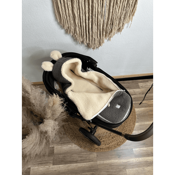 Kaiser Fußsack für Babyschale HUKKY grey Top Angebot