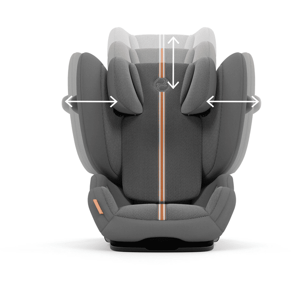 cybex GOLD Kindersitz Solution G i-fix Lava Grey Plus Große Rabatte