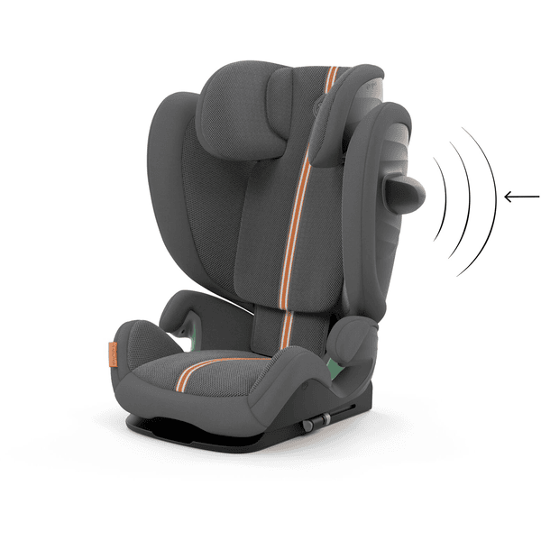cybex GOLD Kindersitz Solution G i-fix Lava Grey Plus Große Rabatte