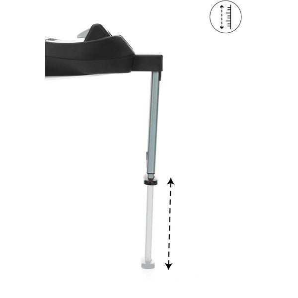fillikid Basisstation Fill Isofix i-Size schwarz Gr. 0 für KW-Set Jaguar und Panther Räumungsverkauf