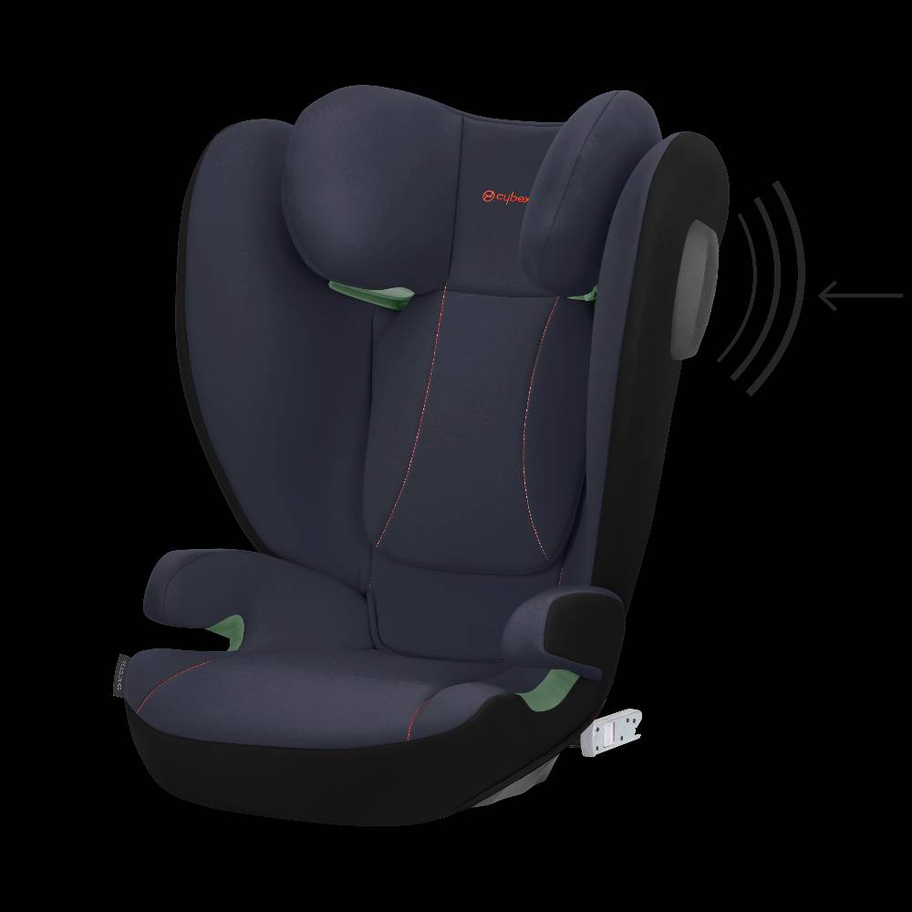 cybex Silver Kindersitz Solution B3 I-Fix Bay Blue Kostenloser Versand international