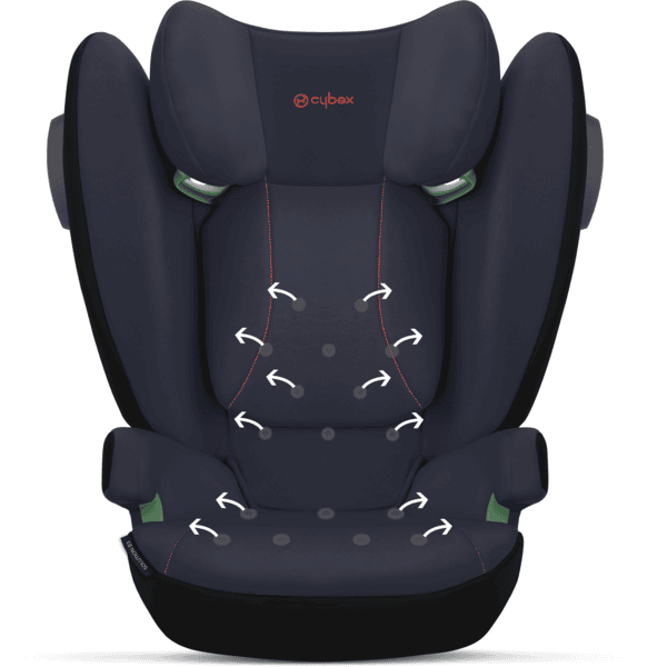 cybex Silver Kindersitz Solution B3 I-Fix Bay Blue Kostenloser Versand international