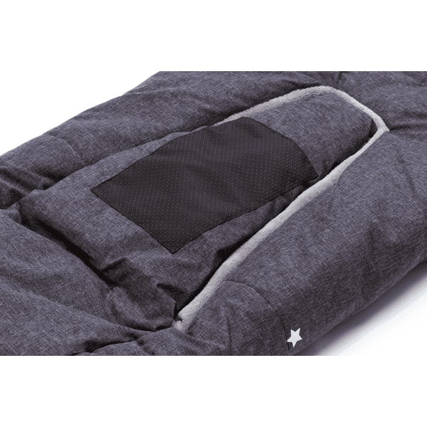 fillikid Winterfußsack für Kindersitze Askja Gr. 0 Melange Hellgrau Online