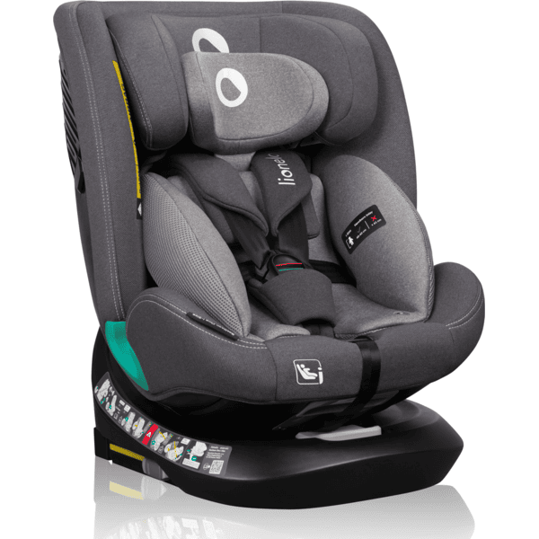 lionelo Kindersitz Reboarder Bastiaan One I-size grey stone Fabrikverkauf