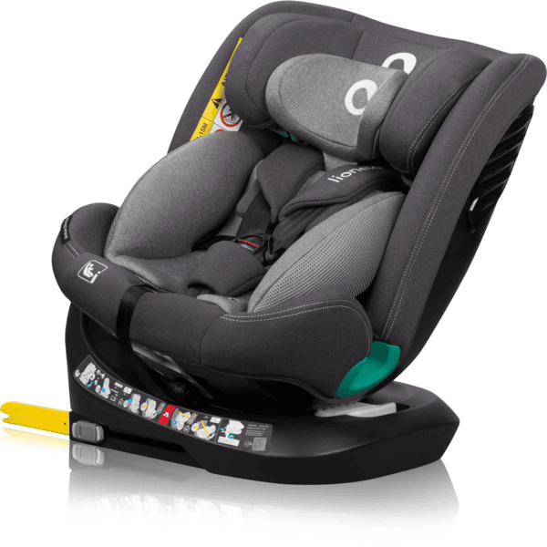 lionelo Kindersitz Reboarder Bastiaan One I-size grey stone Fabrikverkauf