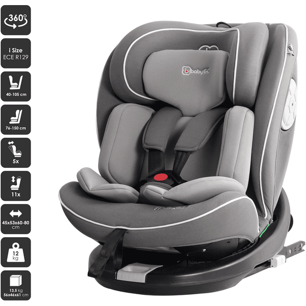 babyGO Kindersitz Nova 2 grey Begrenztes Angebot