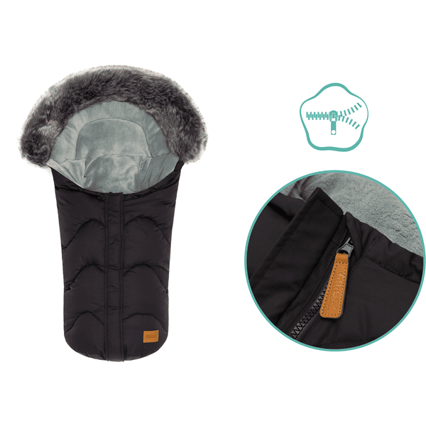 fillikid Winterfußsack Lhotse für Babyschale Schwarz Muttertagsangebot