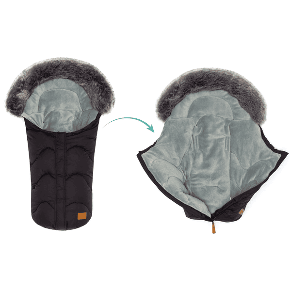 fillikid Winterfußsack Lhotse für Babyschale Schwarz Muttertagsangebot
