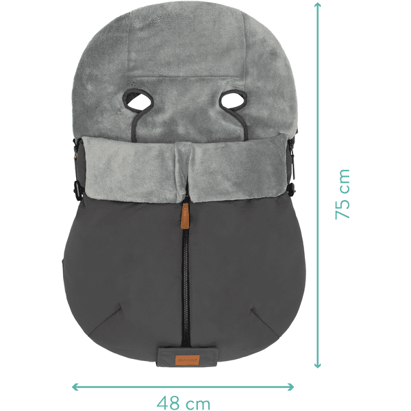 fillikid Winterfußsack für Kindersitze Sella Elite Polyester Grau Große Rabatte