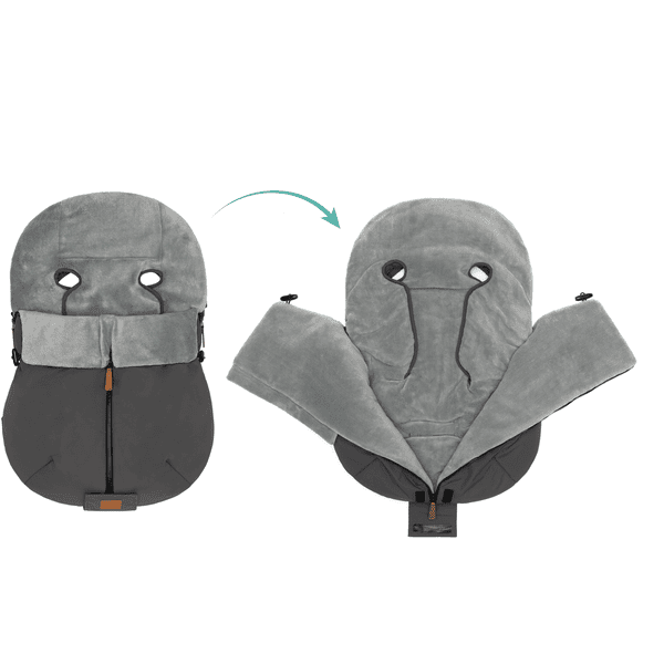 fillikid Winterfußsack für Kindersitze Sella Elite Polyester Grau Große Rabatte