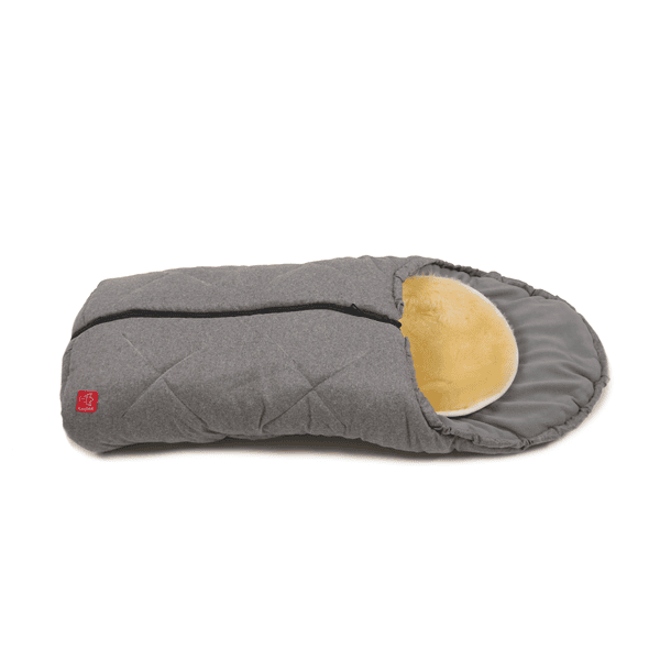 Kaiser Winterfußsack LITTLE SHEEPY anthracite melange Räumungsverkauf