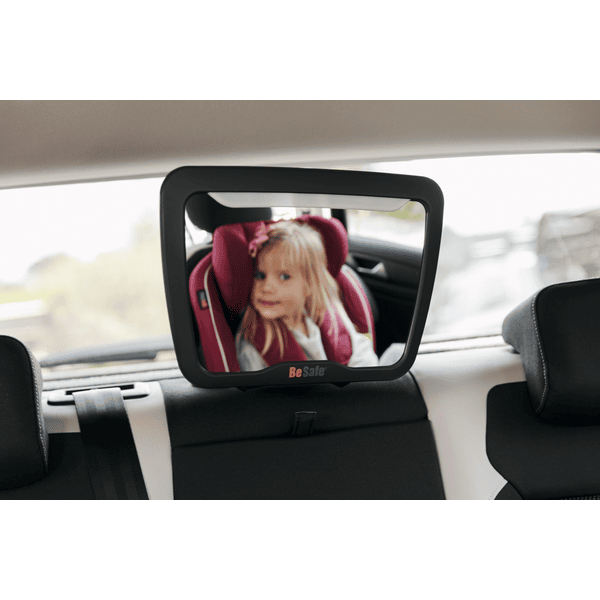 BeSafe XL2 Babyspiegel mit LED-Licht und Fernbedienung Begrenzte Freigabe