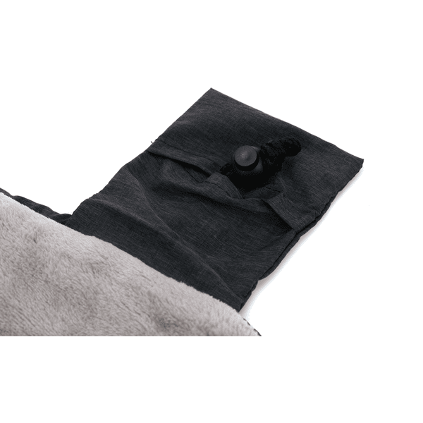 fillikid Winterfußsack für Kindersitze Eiger Soft Gr.0 Melange Schwarz Letzte 3 Tage