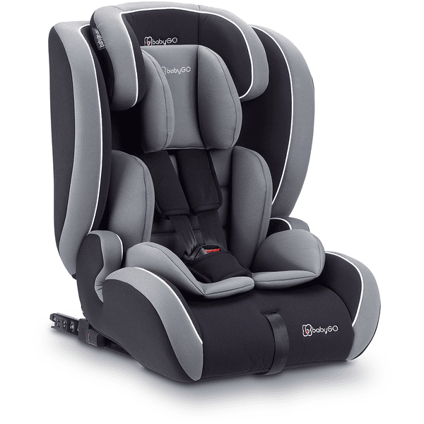 babyGO Kindersitz FreeFix Grey Letzter Tag