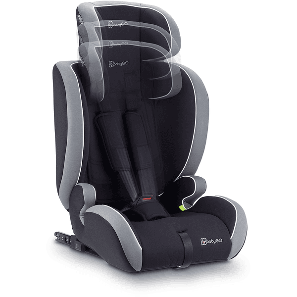 babyGO Kindersitz FreeFix Grey Letzter Tag