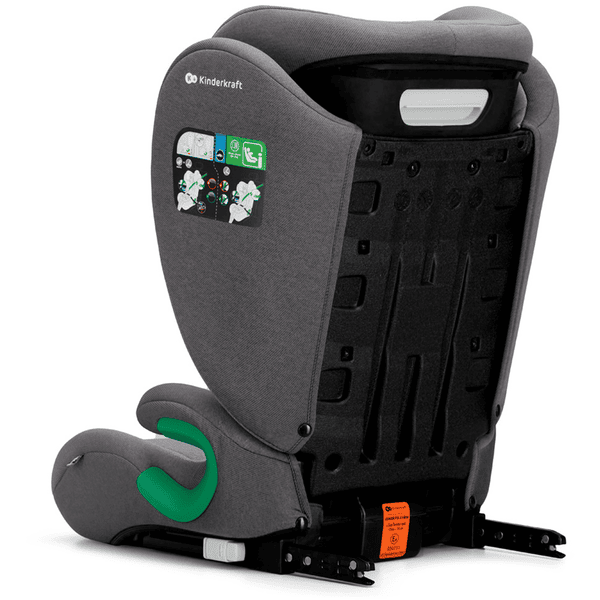 Kinderkraft Kindersitz Junior Fix i-Size rocket gray Bis zu 50% Rabatt