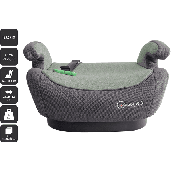 babyGO Sitzerhöhung Bursa 4 Green Nur für heute
