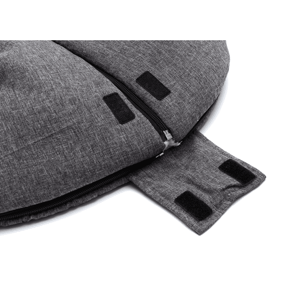 fillikid Winterfußsack Sella Gr.0 Melange Hellgrau Sonderangebot der Fabrik