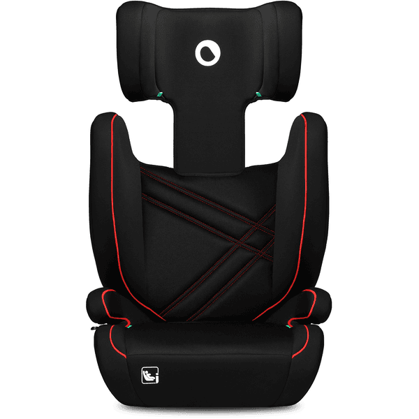 lionelo Kindersitz Hugo i-Size Sporty Black Red Super Rabatt