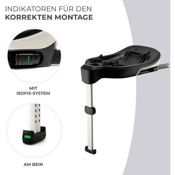 Kinderkraft Basisstation Care FX schwarz 50% Rabatt mit kostenlosem Versand