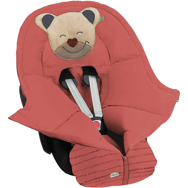 odenwälder Fußsäckchen für Kindersitze Mucki® red velvet 2025