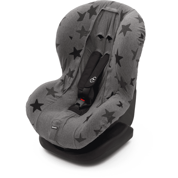 DOOKY Sitzbezug für Kindersitze Gruppe 1 Grey Stars Fabrik Onlineshop