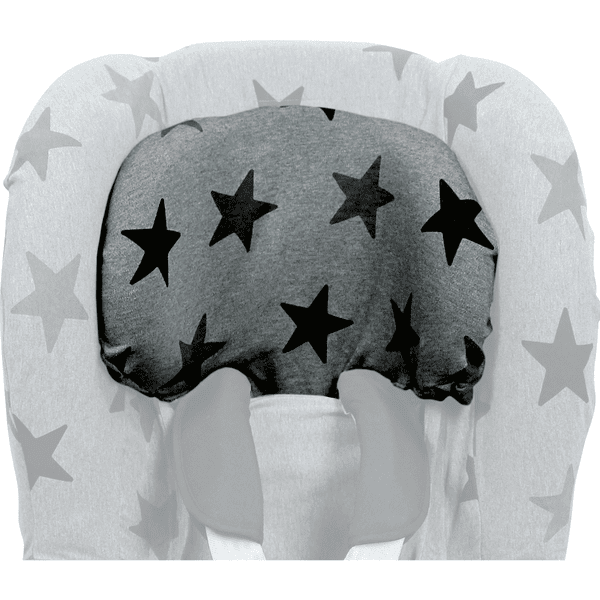 DOOKY Sitzbezug für Kindersitze Gruppe 1 Grey Stars Fabrik Onlineshop