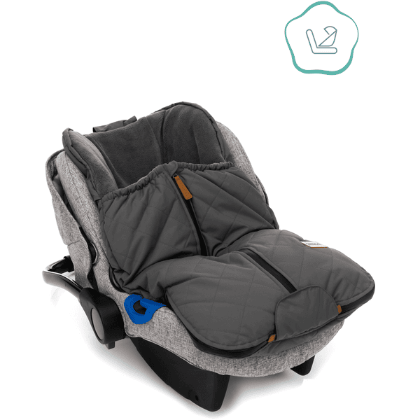 fillikid Winterfußsack Nevado für Babyschale Grau Flash Sale
