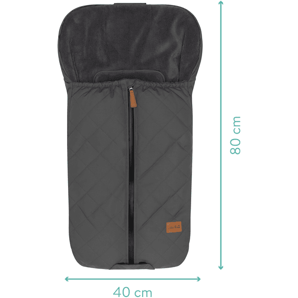 fillikid Winterfußsack Nevado für Babyschale Grau Flash Sale