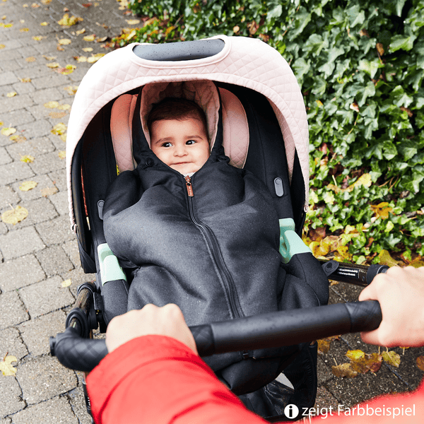 ABC DESIGN Fußsack für Kindersitze Tulip Black Diamond Edition Kollektion 2024 Online Shopping