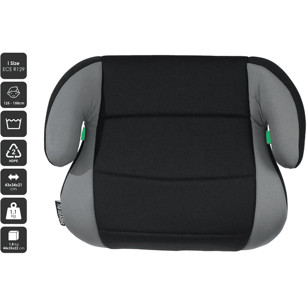 babyGO Sitzerhöhung Booster isize grau Black Friday