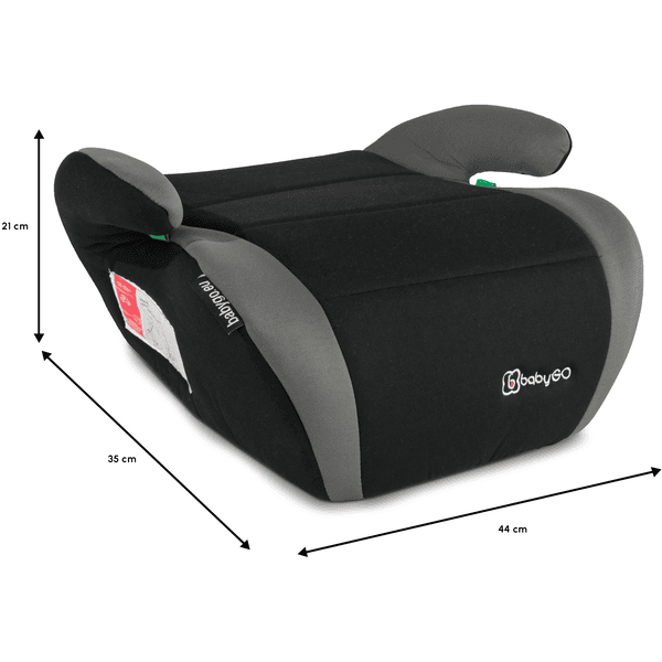 babyGO Sitzerhöhung Booster isize grau Black Friday