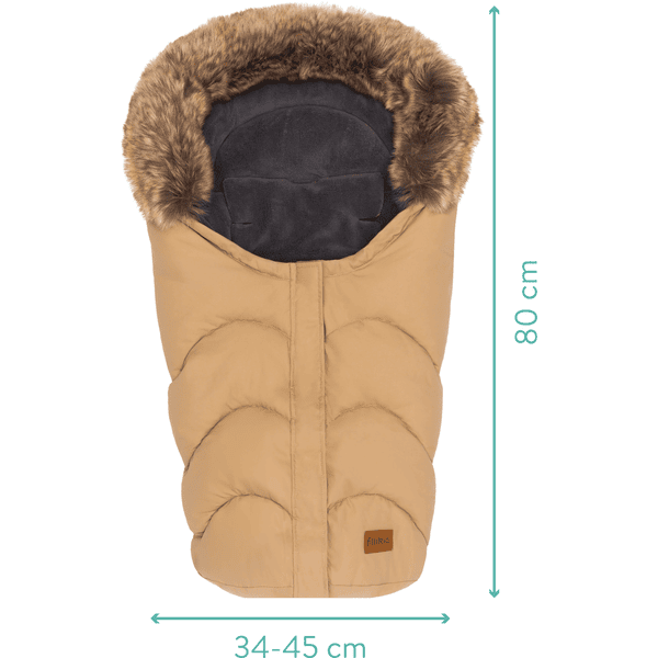 fillikid Winterfußsack Lhotse für Babyschalen Cappuccino Vatertagsangebot