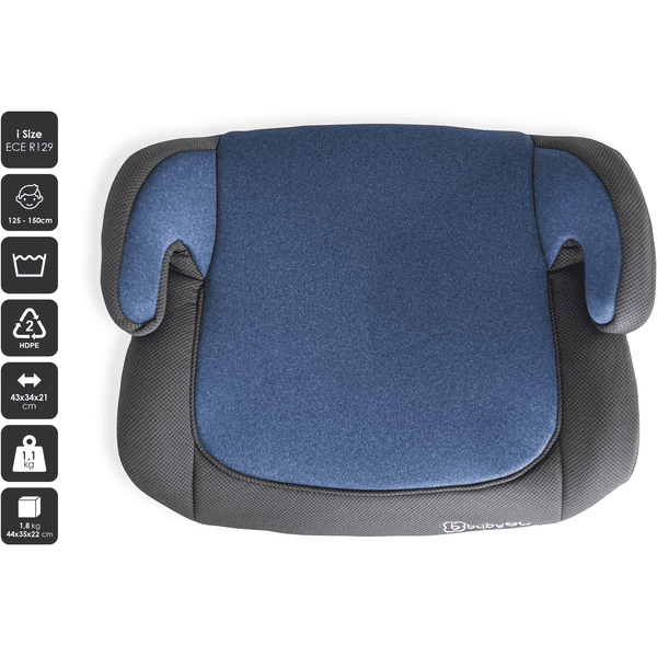babyGO Sitzerhöhung Booster isize blue melange Riesige Ersparnisse