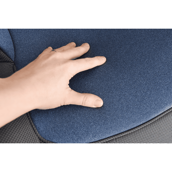 babyGO Sitzerhöhung Booster isize blue melange Riesige Ersparnisse