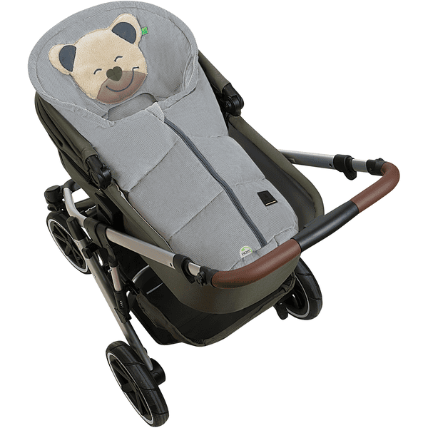 odenwälder Fußsäckchen für Kindersitze Mucki® light grey Fabrikverkauf