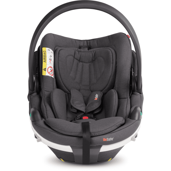 BeSafe Babyschale Go Beyond Dark Grey Mélange Rabatt
