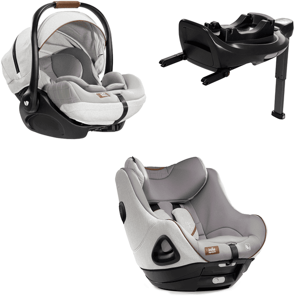Joie Signature Kindersitz i-Harbour Oyster 2024 inkl. Babyschale i-Level Recline Oyster und Basisstation i-Base Encore Blitzangebot