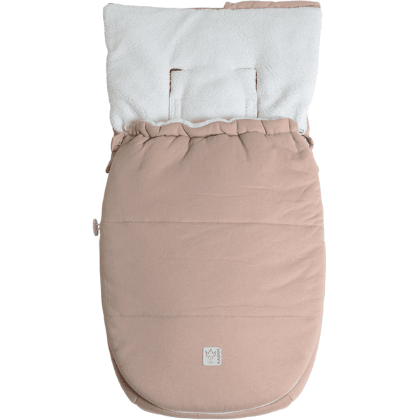 Kaiser Winter Babyschalen Fußsack JERSEY HOOD mud Räumungsverkauf