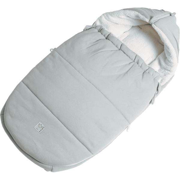 Kaiser Winter Babyschalen Fußsack JERSEY HOOD slit green Kauf eins, bekomm eins gratis