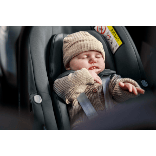 MAXI COSI Babyschale Pebble S Tonal Black inkl. Reboarder Pearl S Tonal Black und Basisstation FamilyFix S Black Riesige Ersparnisse
