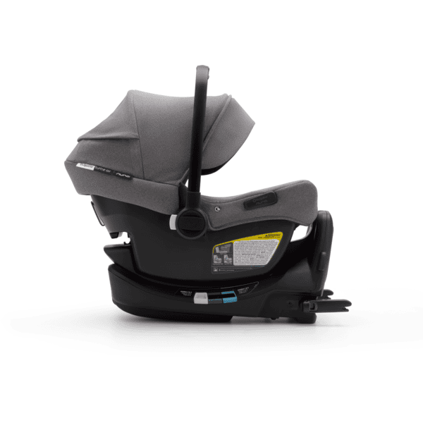 bugaboo Babyschale Turtle Air by Nuna Grey mit Basisstation 360 Isofix Neueste Stile
